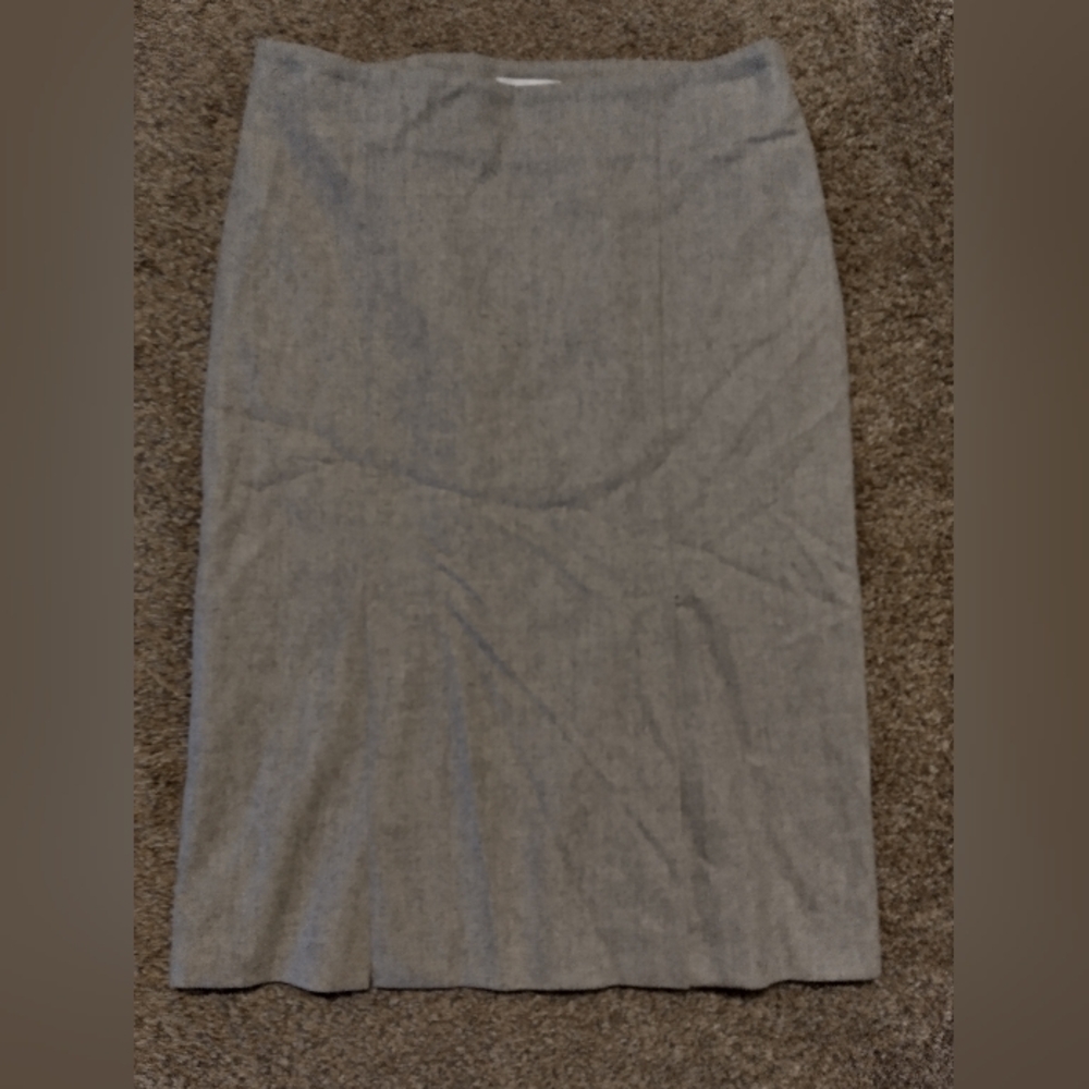 Gunex Wool/Cashmere Blend Pencil Skirt
